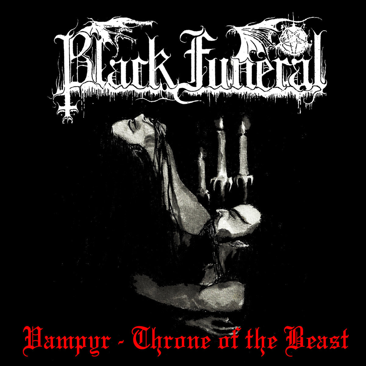 BLACK FUNERAL - VAMPYR - THRONE OF THE BEAST LP