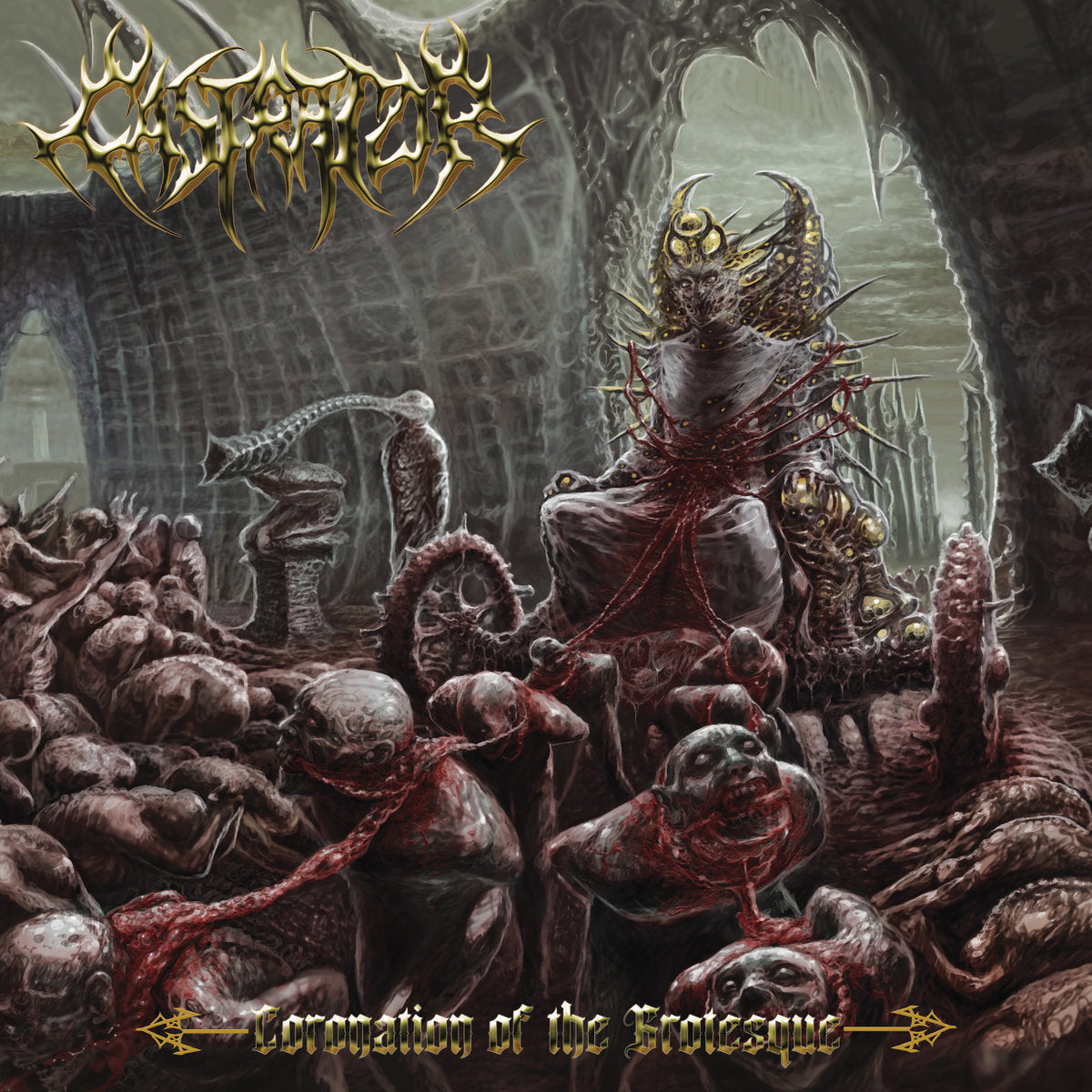 CASTRATOR - CORONATION OF THE GROTESQUE LP