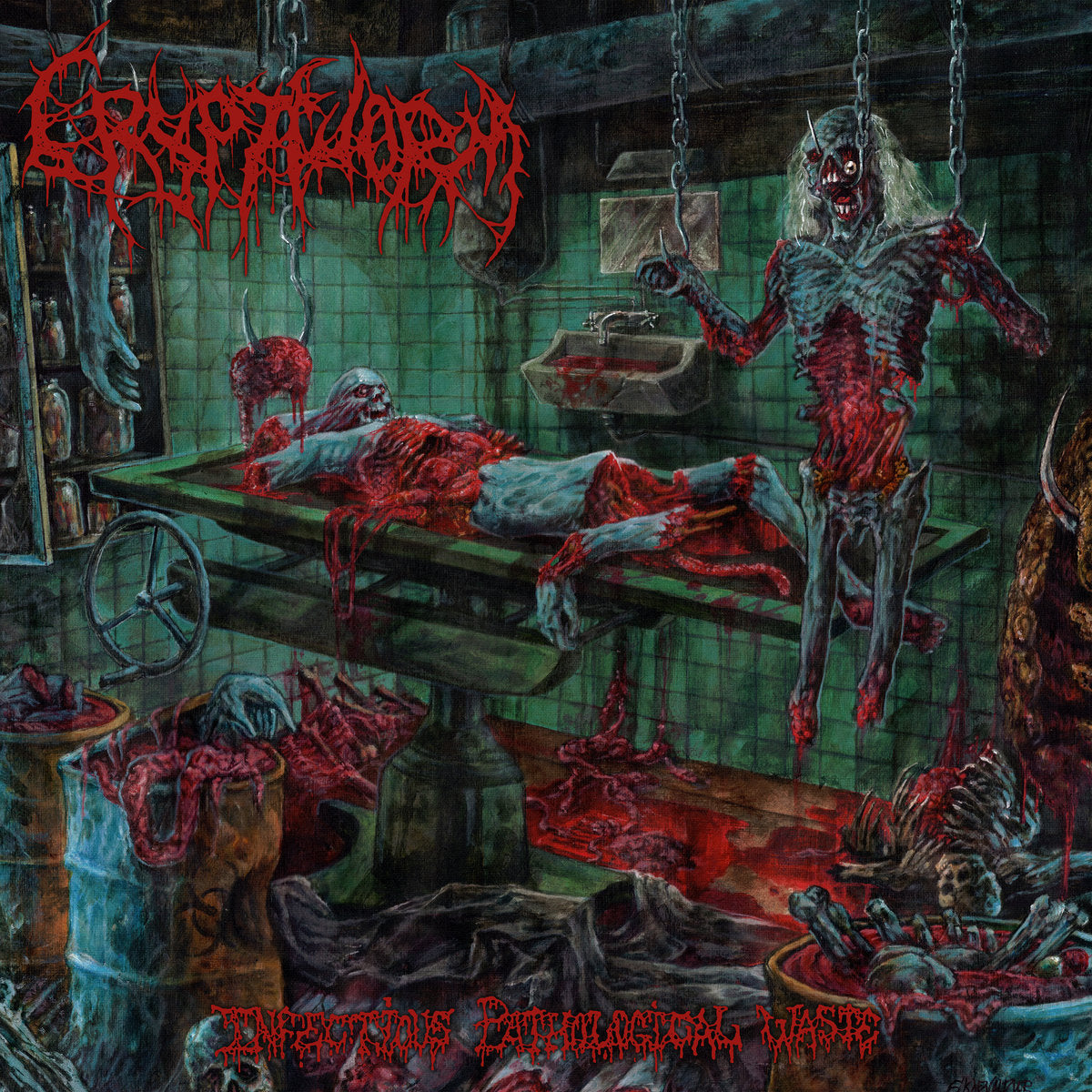 CRYPTWORM - INFECTIOUS PATHOLOGICAL WASTE CD
