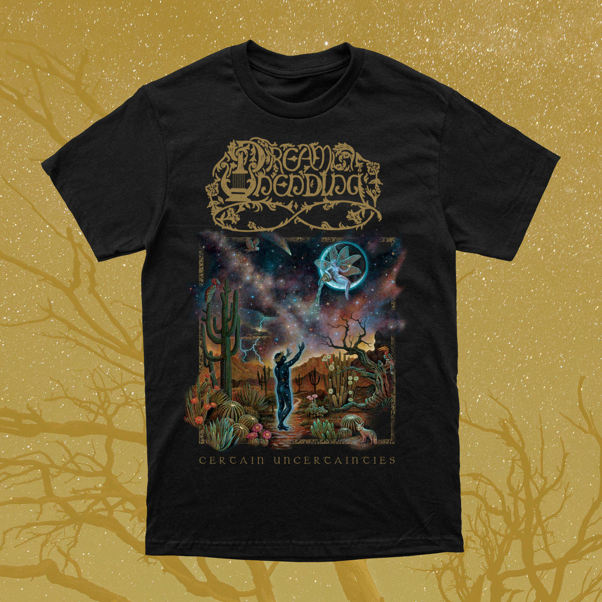 DREAM UNENDING - CERTAIN UNCERTAINTIES T-SHIRT ***PRE-ORDER***
