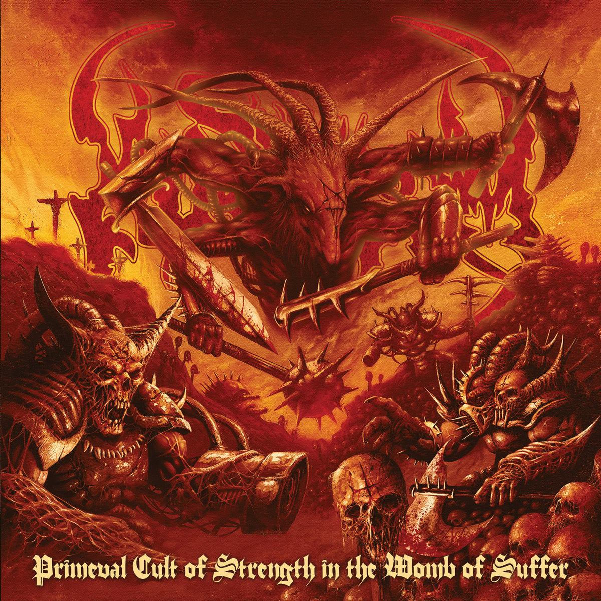 KINGDOM - PRIMEVAL CULT OF STRENGTH IN THE WOMB OF SUFFER CD