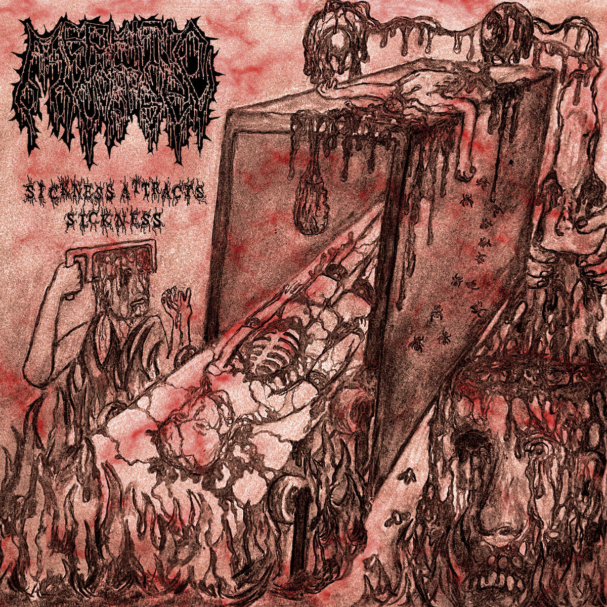 MEPHITIC CORPSE - SICKNESS ATTRACTS SICKNESS LP