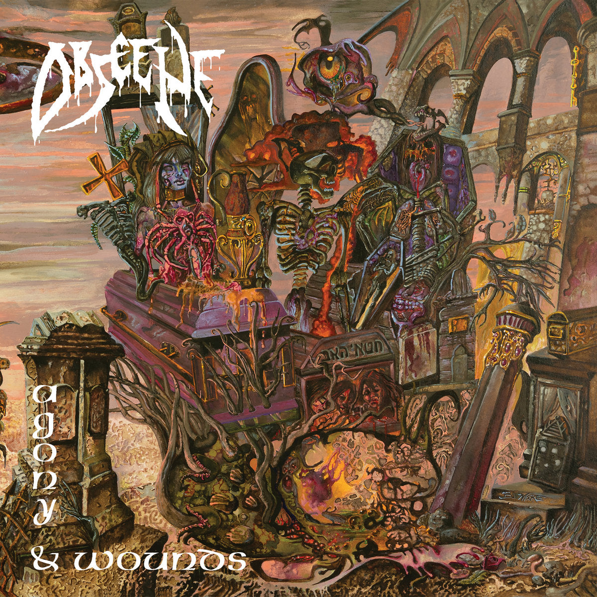 OBSCENE - AGONY & WOUNDS CD