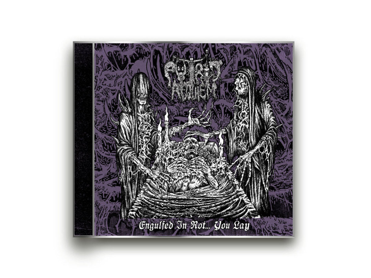 PUTRID REQUIEM - ENGULFED IN ROT... YOU LAY CD