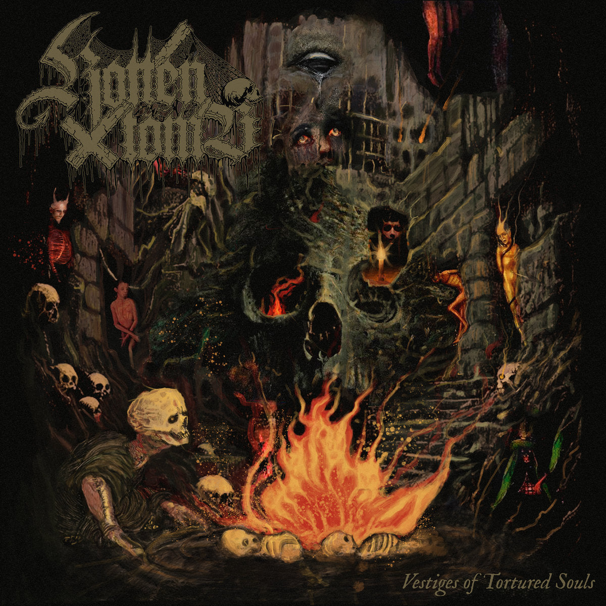 ROTTEN TOMB - VESTIGES OF TORTURED SOULS CD