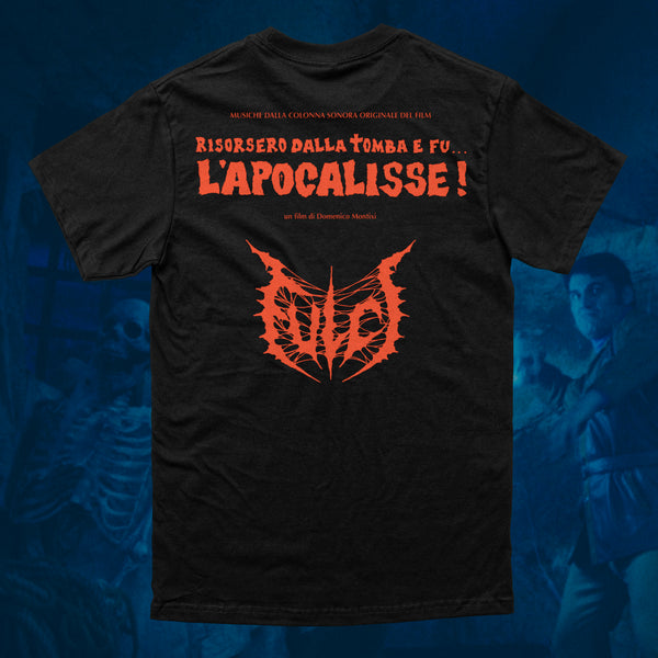 FULCI - RISORSERO DALLA TOMBA E FU… L’APOCALISSE! T-SHIRT ***PRE-ORDER***