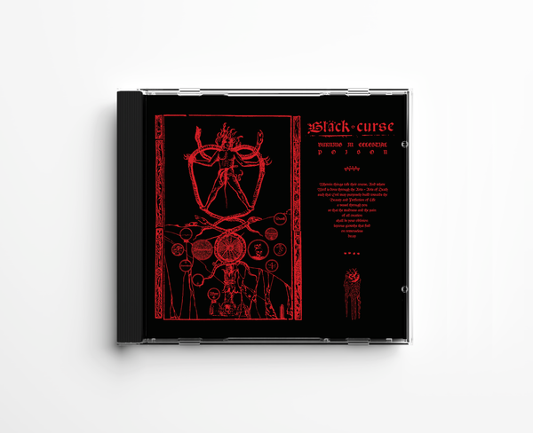 BLACK CURSE - BURNING IN CELESTIAL POISON CD