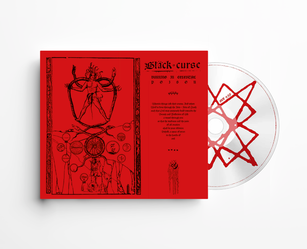 BLACK CURSE - BURNING IN CELESTIAL POISON CD