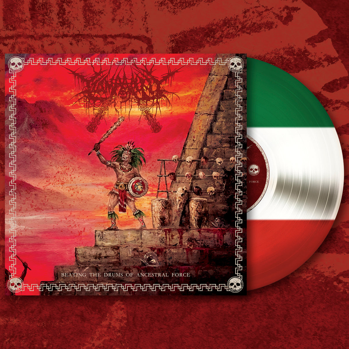 TZOMPANTLI - BEATING THE DRUMS OF ANCESTRAL FORCE LP