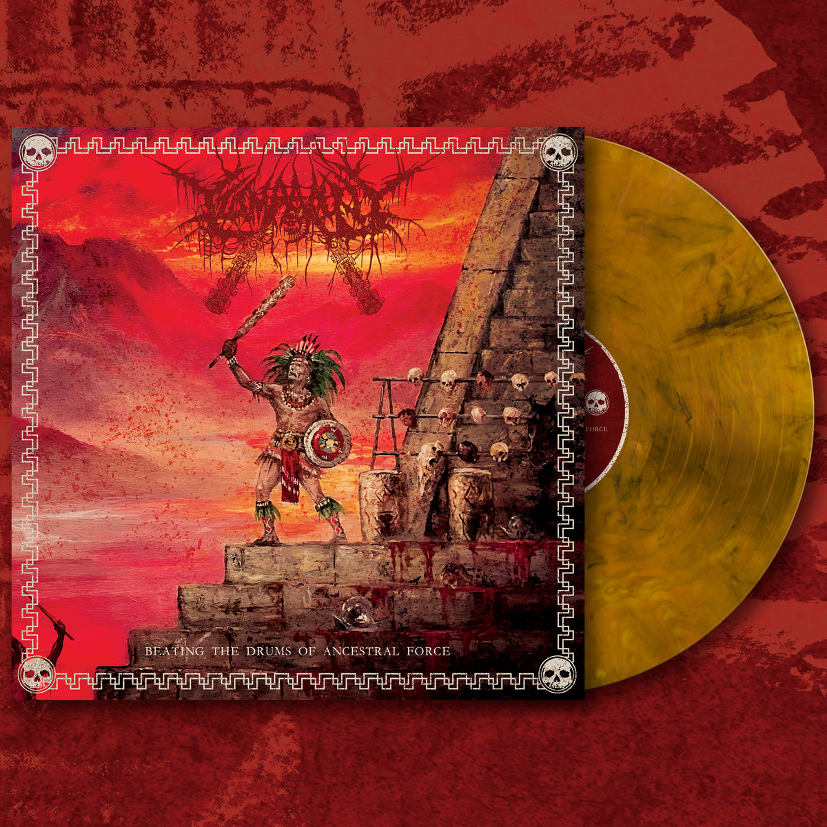 TZOMPANTLI - BEATING THE DRUMS OF ANCESTRAL FORCE LP