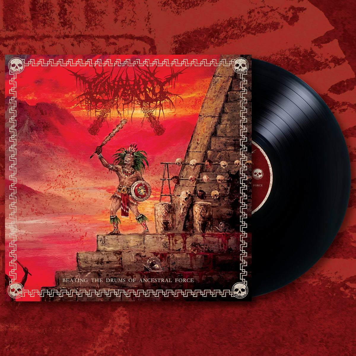 TZOMPANTLI - BEATING THE DRUMS OF ANCESTRAL FORCE LP