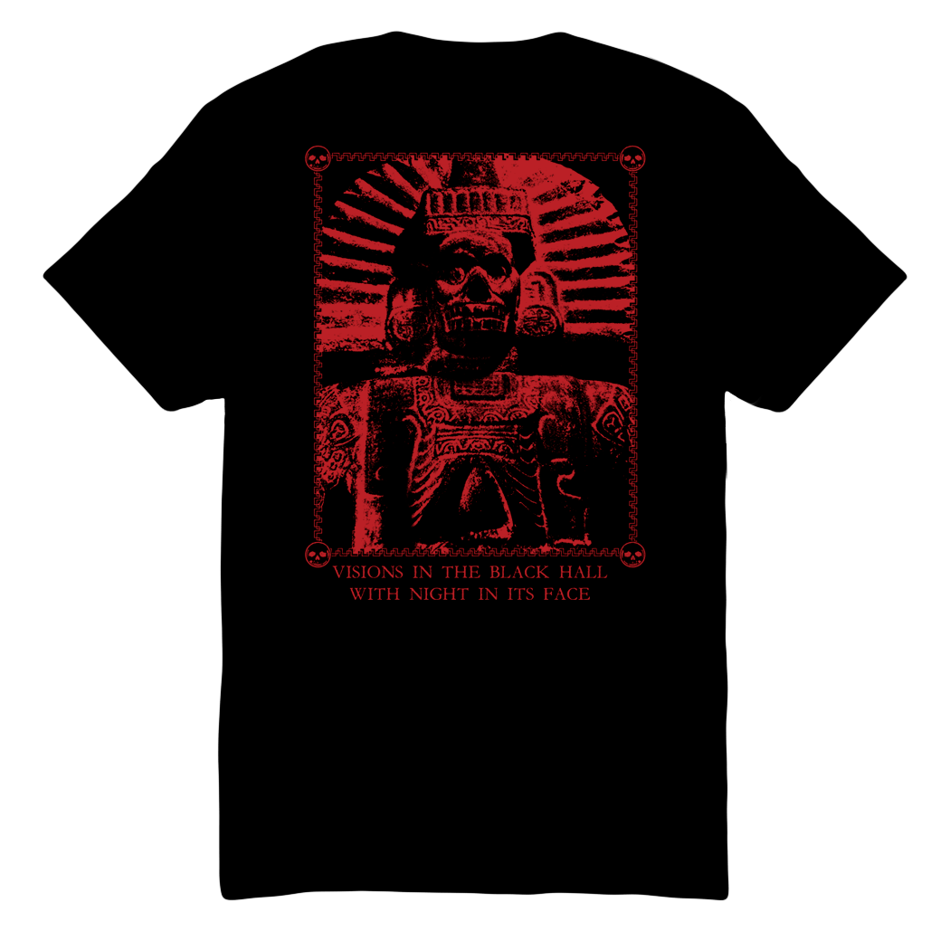 TZOMPANTLI - BEATING THE DRUMS OF ANCESTRAL FORCE T-SHIRT