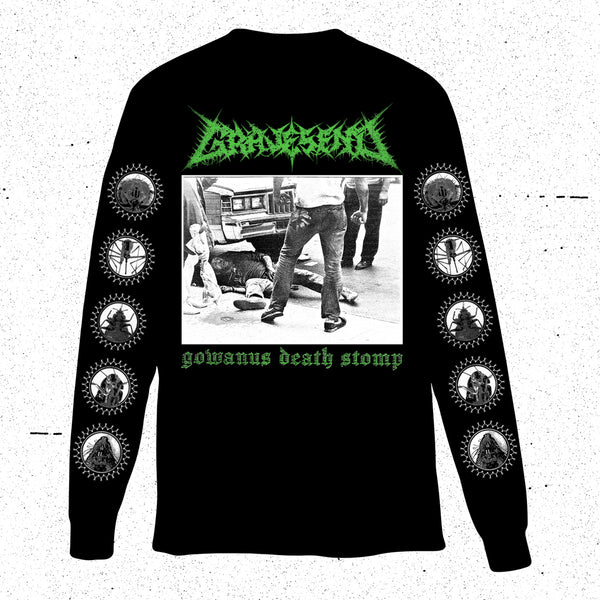 GRAVESEND - GOWANUS DEATH STOMP LONGSLEEVE ***PRE-ORDER***