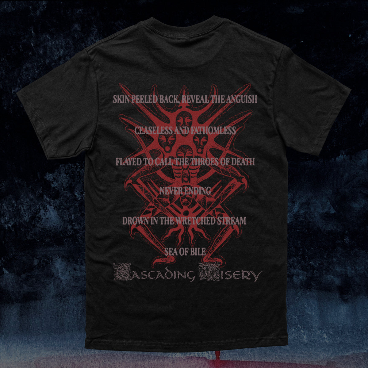 RITUAL MASS - CASCADING MISERY T-SHIRT