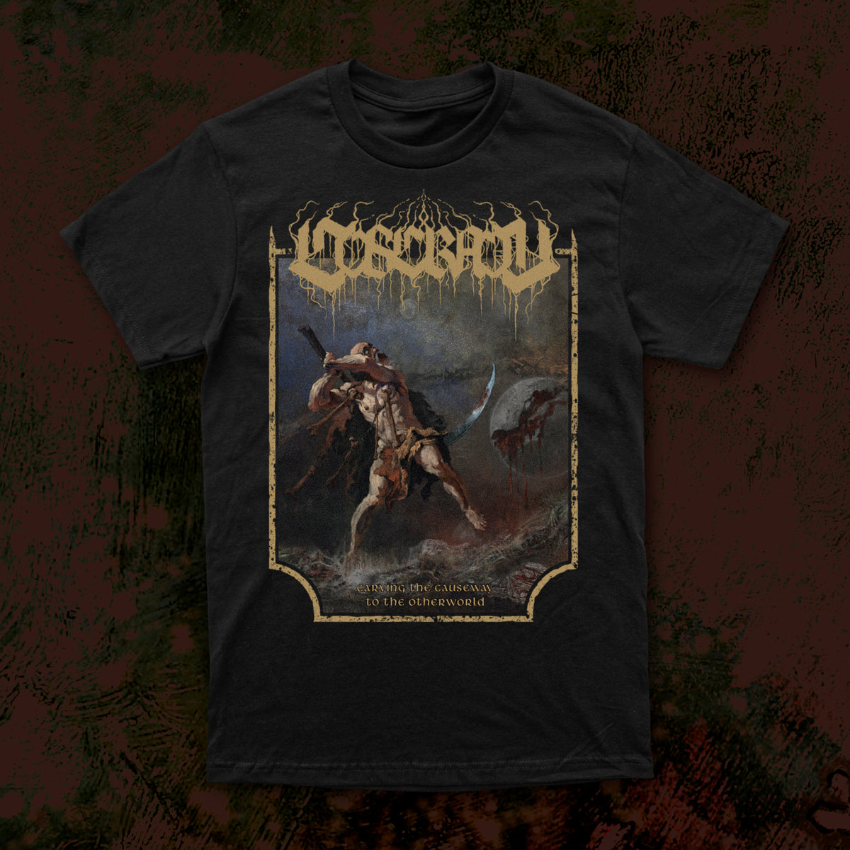 COSCRADH - CARVING THE CAUSEWAY TO THE OTHERWORLD T-SHIRT