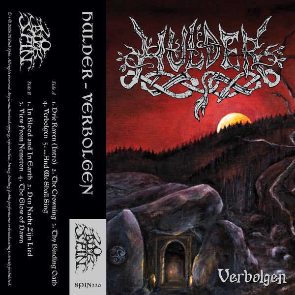 HULDER - VERBOLGEN TAPE ***PRE-ORDER***