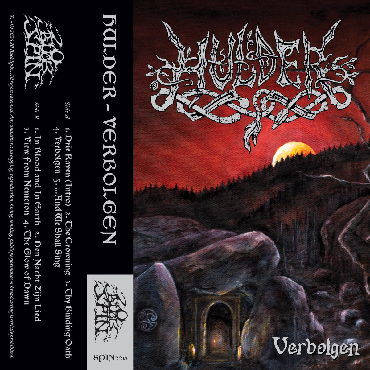 HULDER - VERBOLGEN TAPE