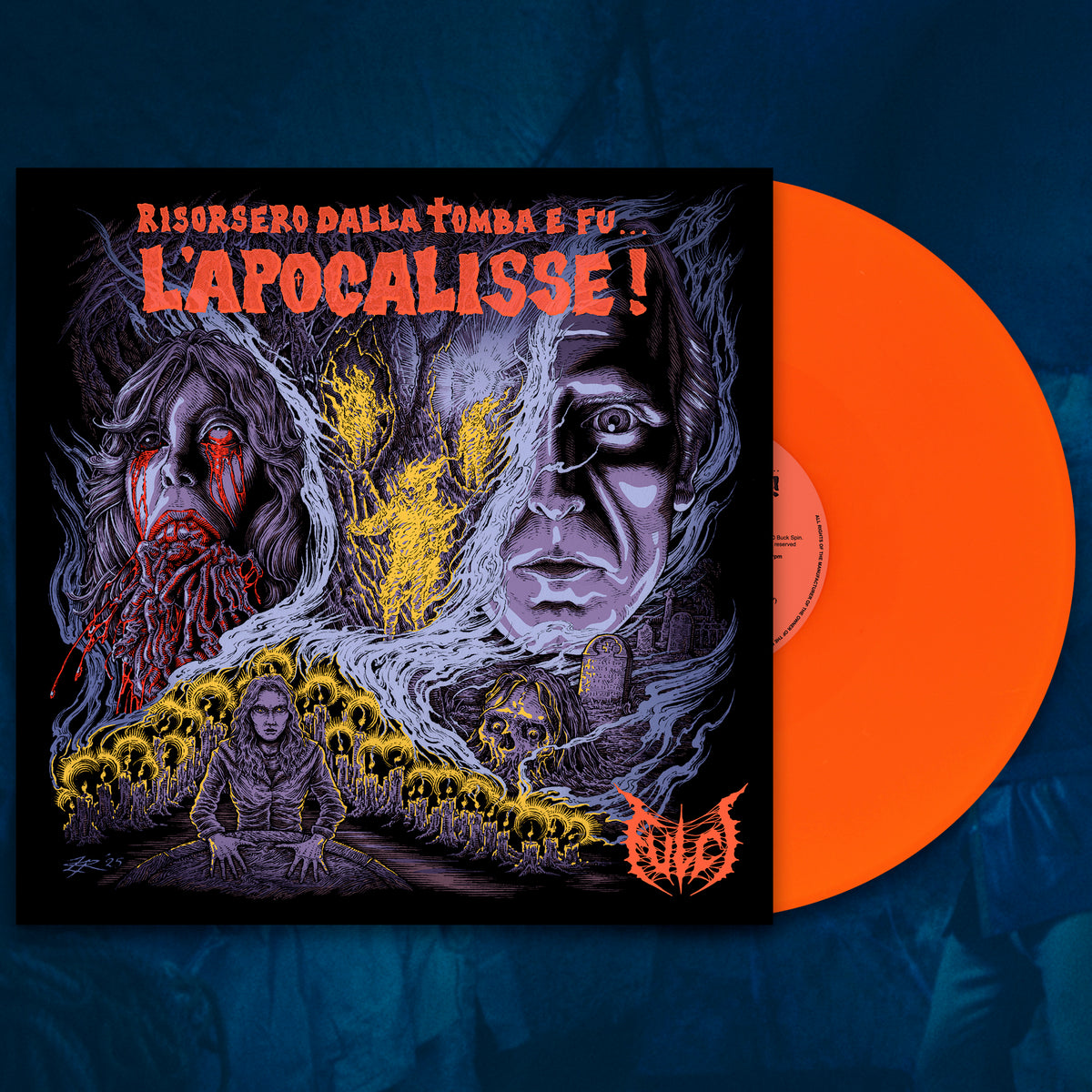 FULCI - RISORSERO DALLA TOMBA E FU… L’APOCALISSE! 12" MAXI SINGLE ***PRE-ORDER***