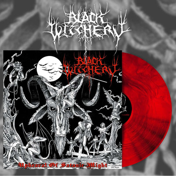 BLACK WITCHERY - UPHEAVAL OF SATANIC MIGHT LP