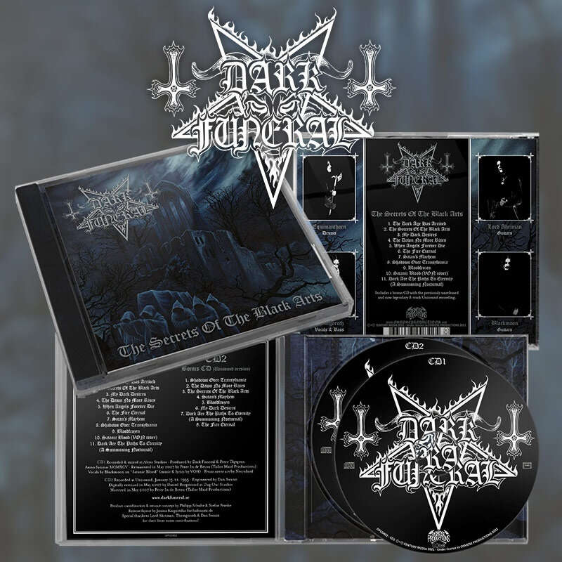DARK FUNERAL - SECRETS OF THE BLACK ARTS 2XCD