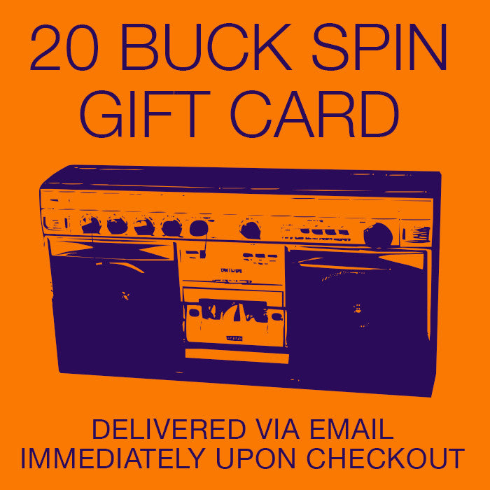 20 BUCK SPIN GIFT CARD