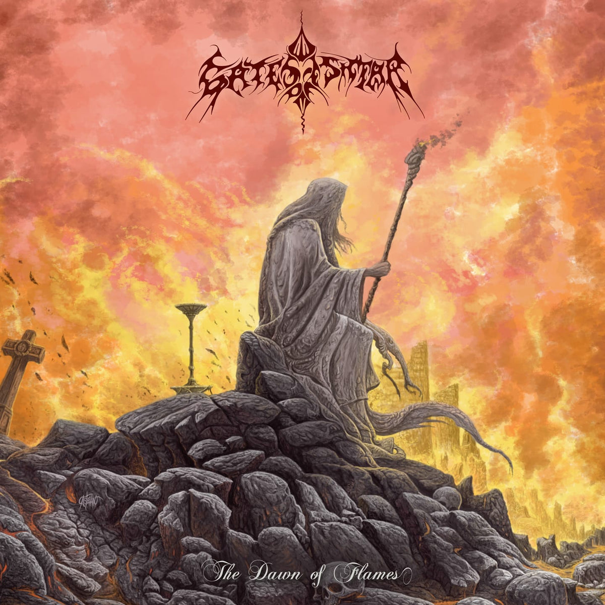 GATES OF ISHTAR - THE DAWN OF FLAMES LP