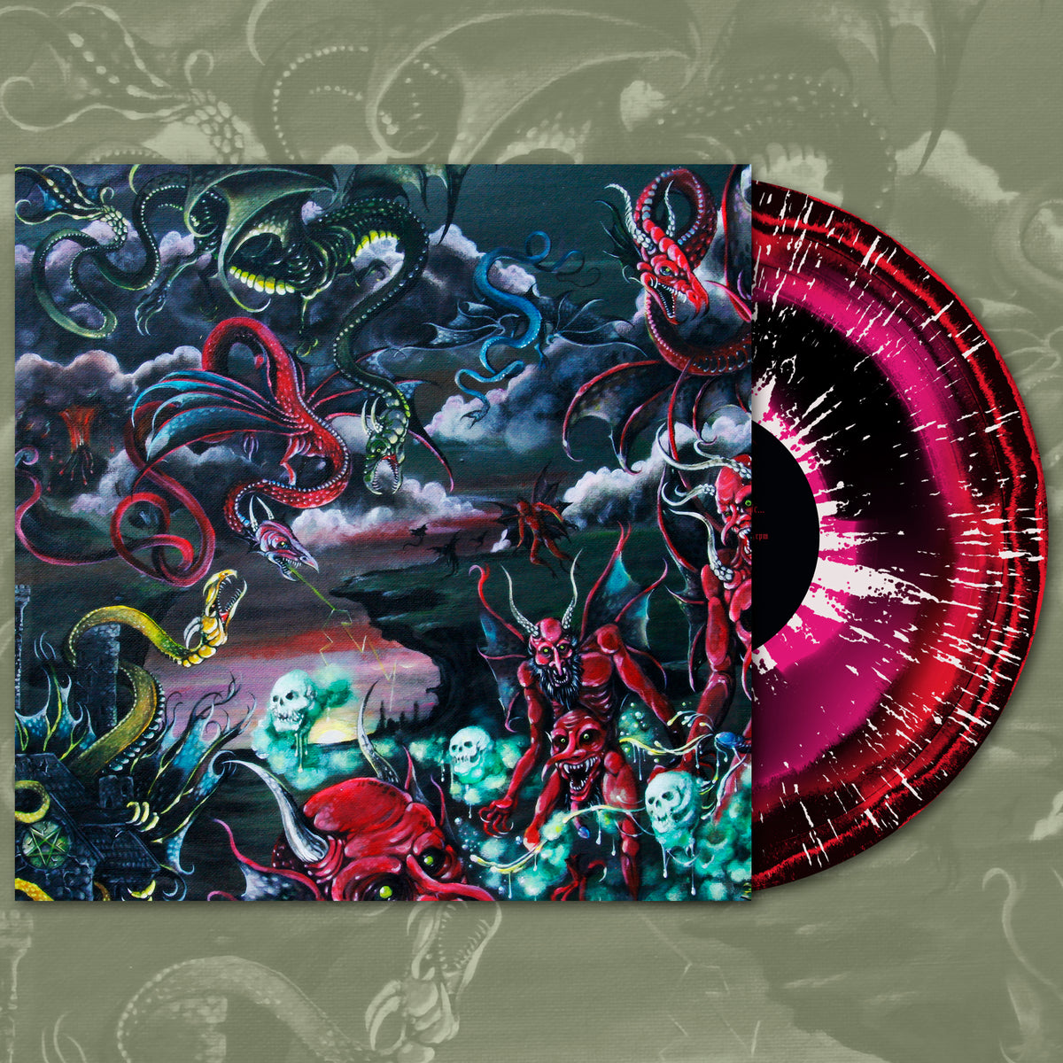 DAEVA - THROUGH SHEER WILL AND BLACK MAGIC LP