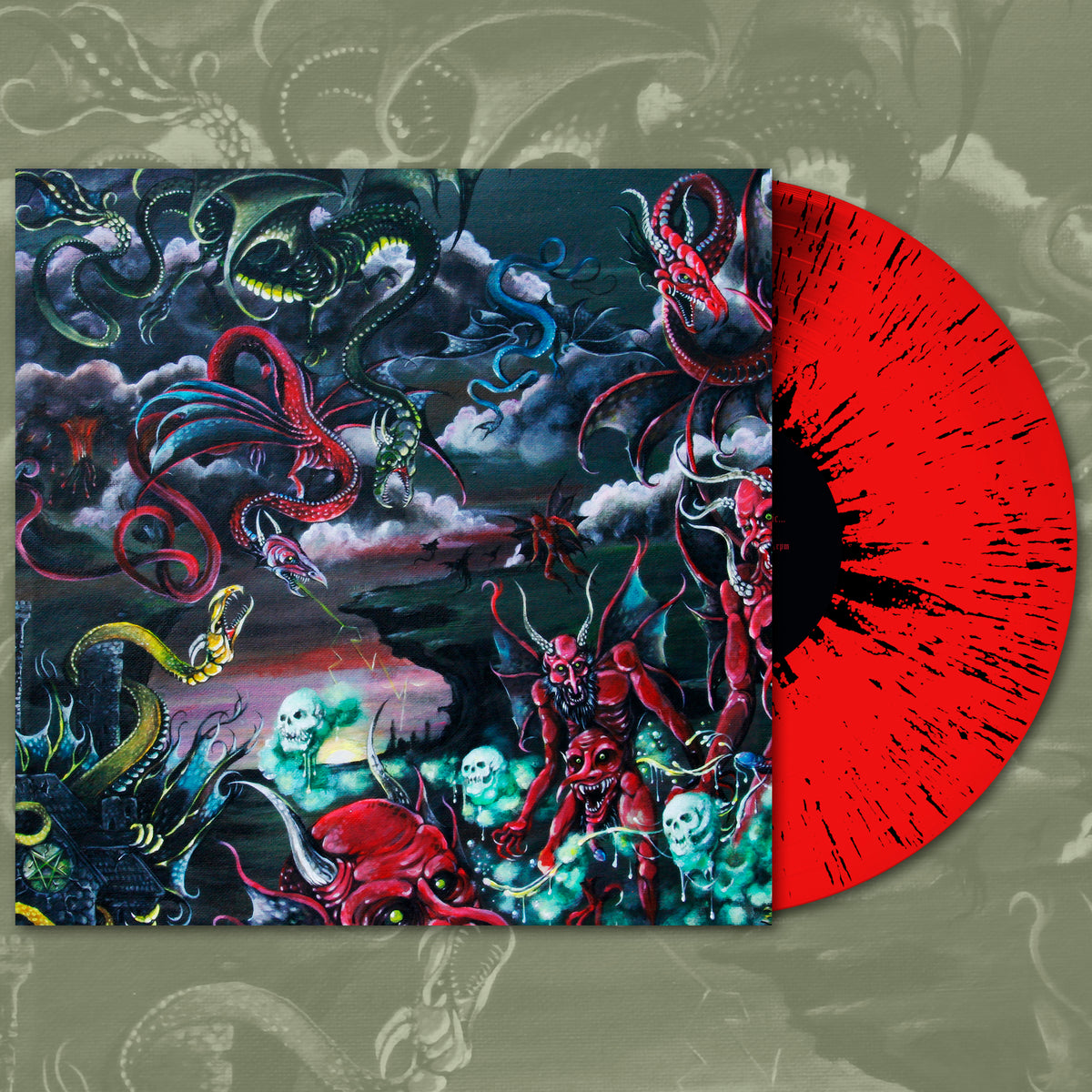 DAEVA - THROUGH SHEER WILL AND BLACK MAGIC LP