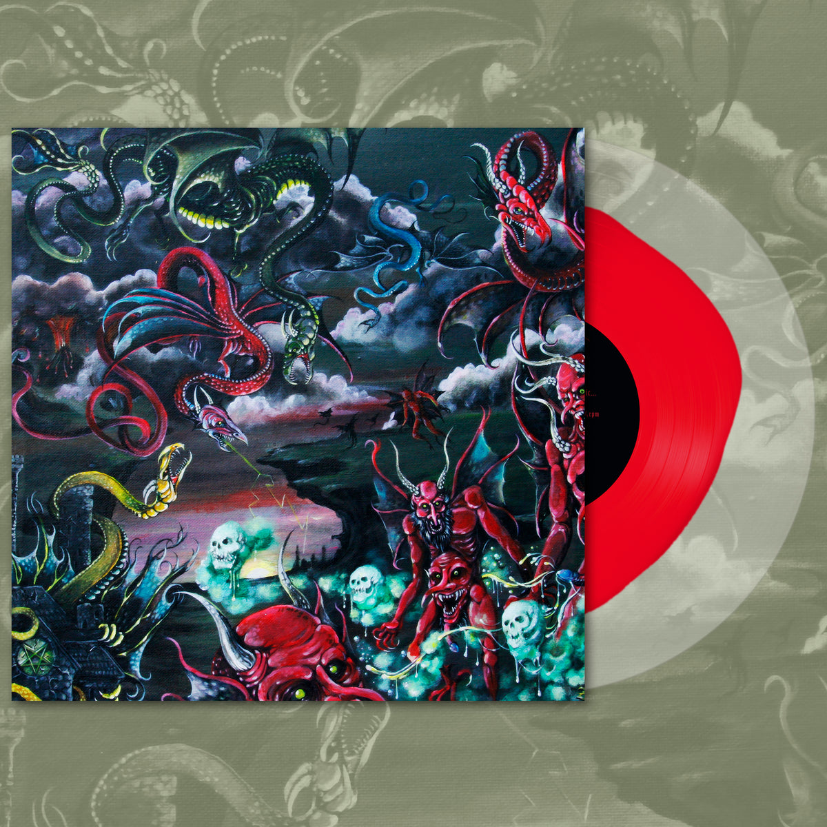 DAEVA - THROUGH SHEER WILL AND BLACK MAGIC LP