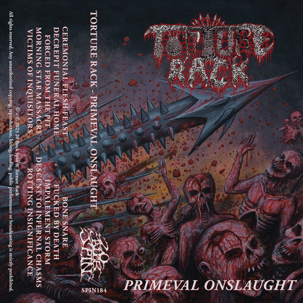 TORTURE RACK - PRIMEVAL ONSLAUGHT TAPE