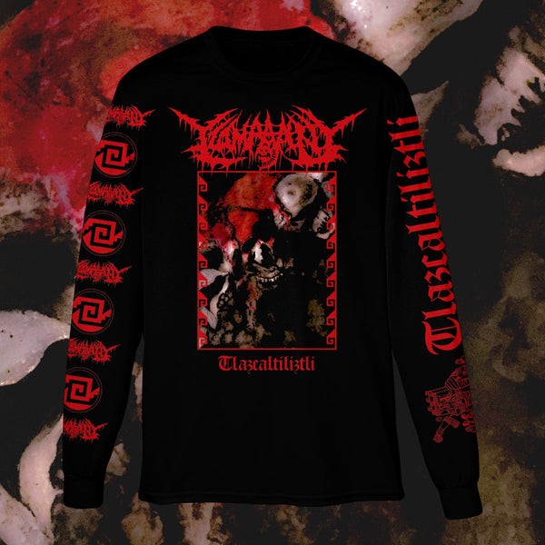 TZOMPANTLI - TLAZCALTILIZTLI LONGSLEEVE