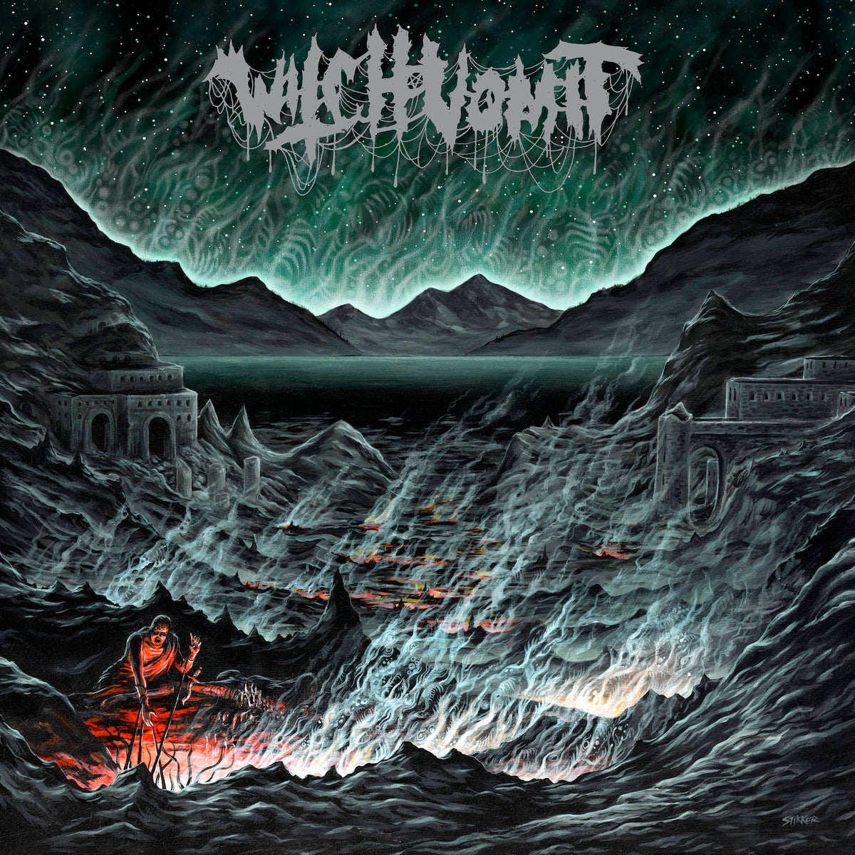 WITCH VOMIT - BURIED DEEP IN A BOTTOMLESS GRAVE CD
