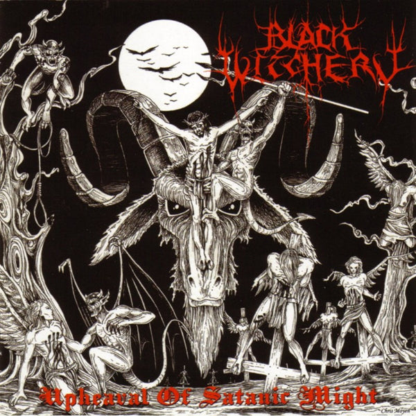 BLACK WITCHERY - UPHEAVAL OF SATANIC MIGHT LP