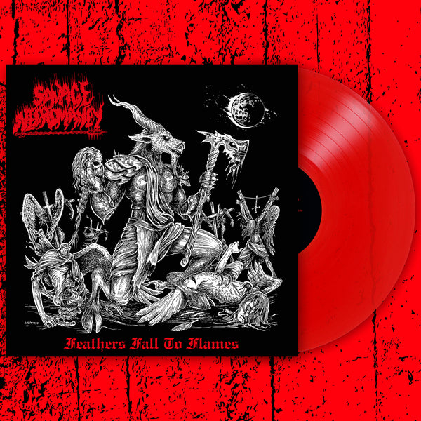 SAVAGE NECROMANCY - FEATHERS FALL TO FLAMES LP