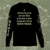 DAEVA - ERASE JESUS ON THE THRONE OF POWER LONGSLEEVE