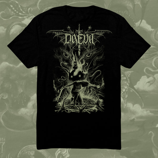 DAEVA - ERASE JESUS ON THE THRONE OF POWER T-SHIRT