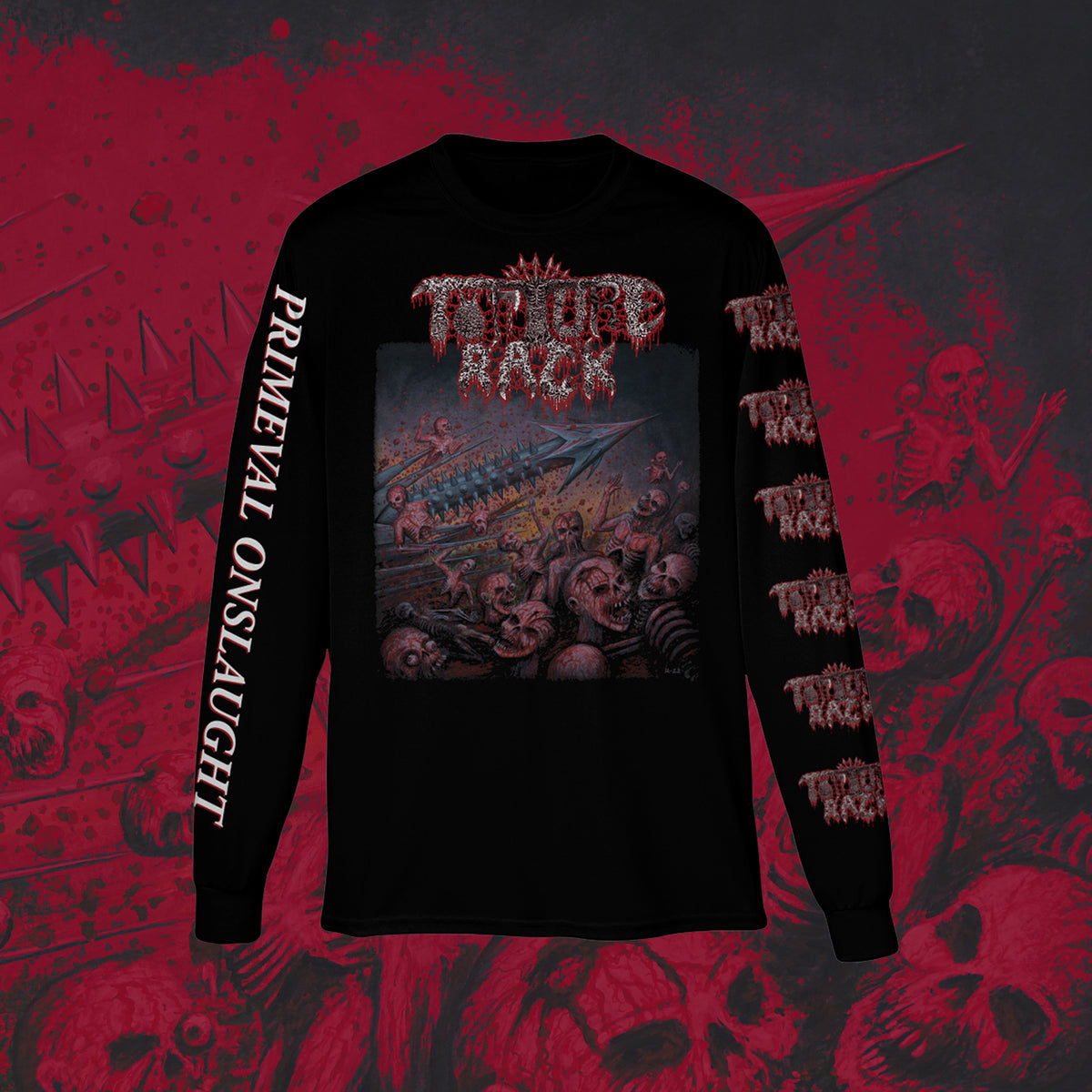 TORTURE RACK - PRIMEVAL ONSLAUGHT LONGSLEEVE